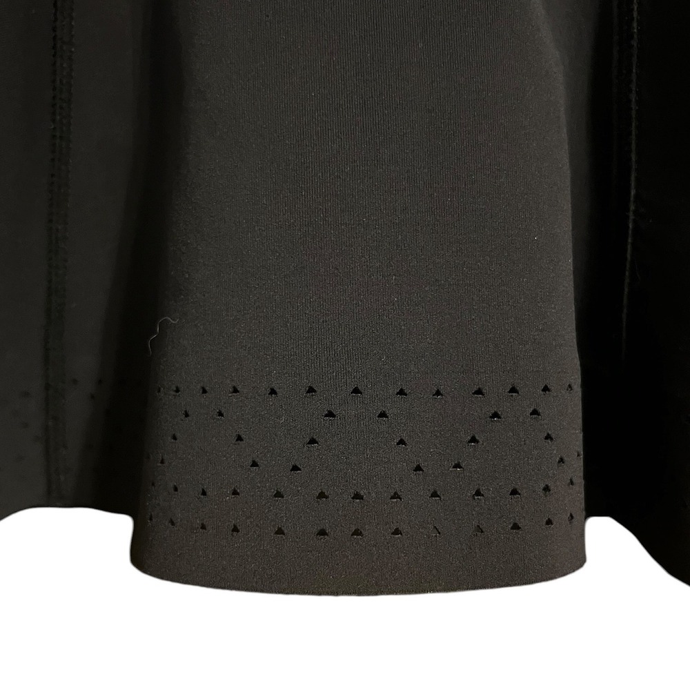ivivva by Lululemon Black Perforated Athletic Skort Size 10 - Picture 3 of 8